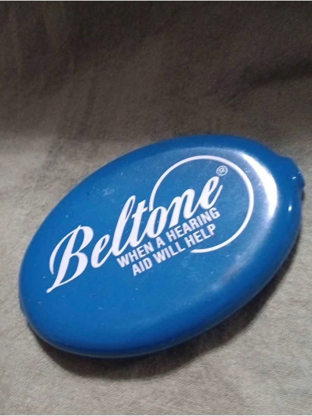 Vintage promotional coin-holder